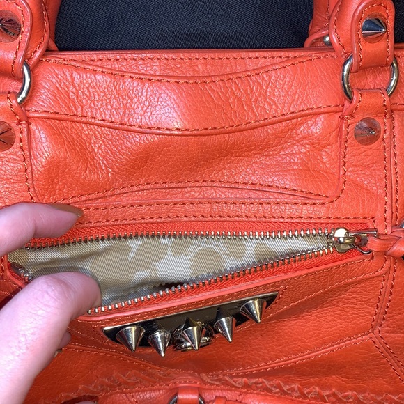 πMarais Armand Spiked Satchel Sam Edelman with Tags - Picture 5 of 17